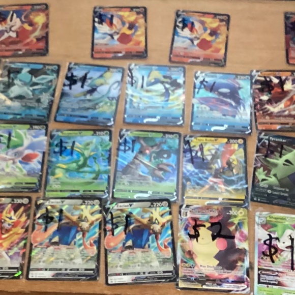 32 Pokémon V,Vmax,Vstar,and Gx card lot of 32 - Picture 2 of 15
